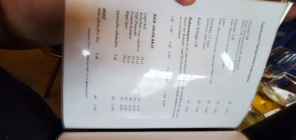 Bären ristorante a Mollis