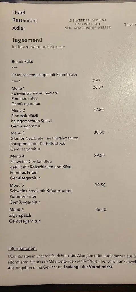 Menu_Hotel Restaurant Adler_Linthal_image_2