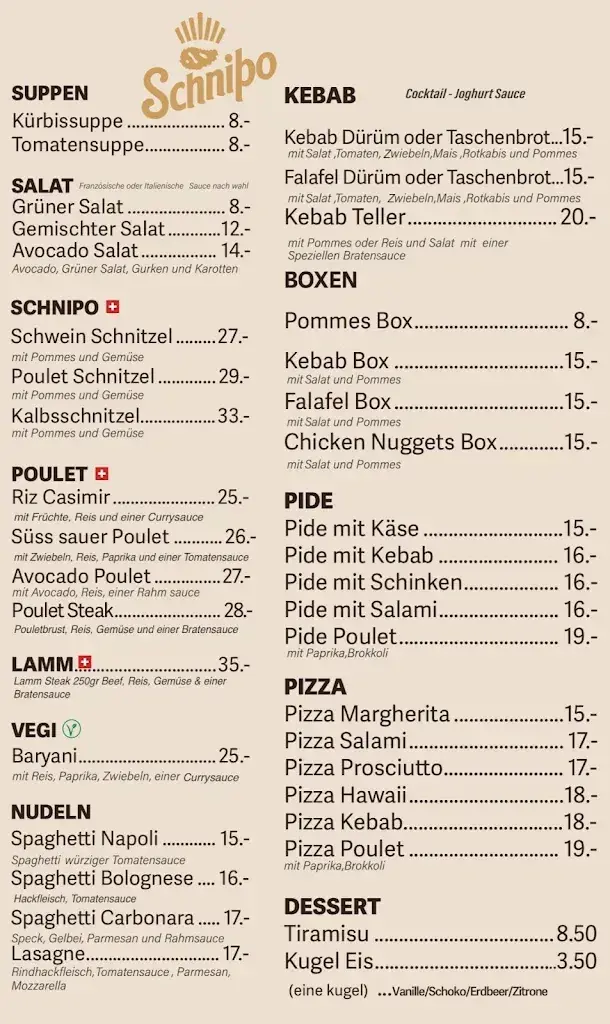 Menü_Schnipo Restaurant_Oberurnen_Bild_1