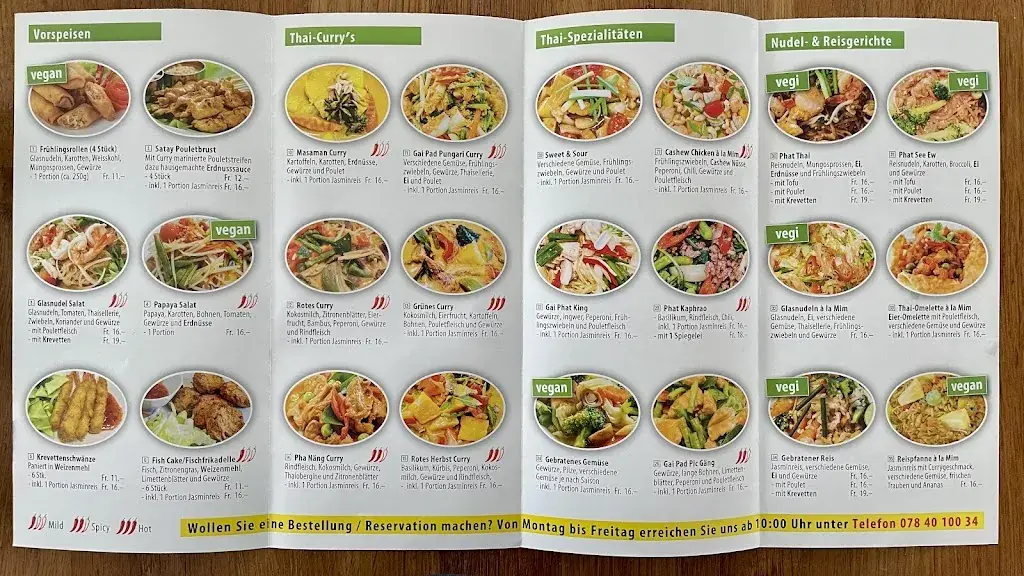 Menü_Mim's Thai-Kitchen_Niederurnen_Bild_2