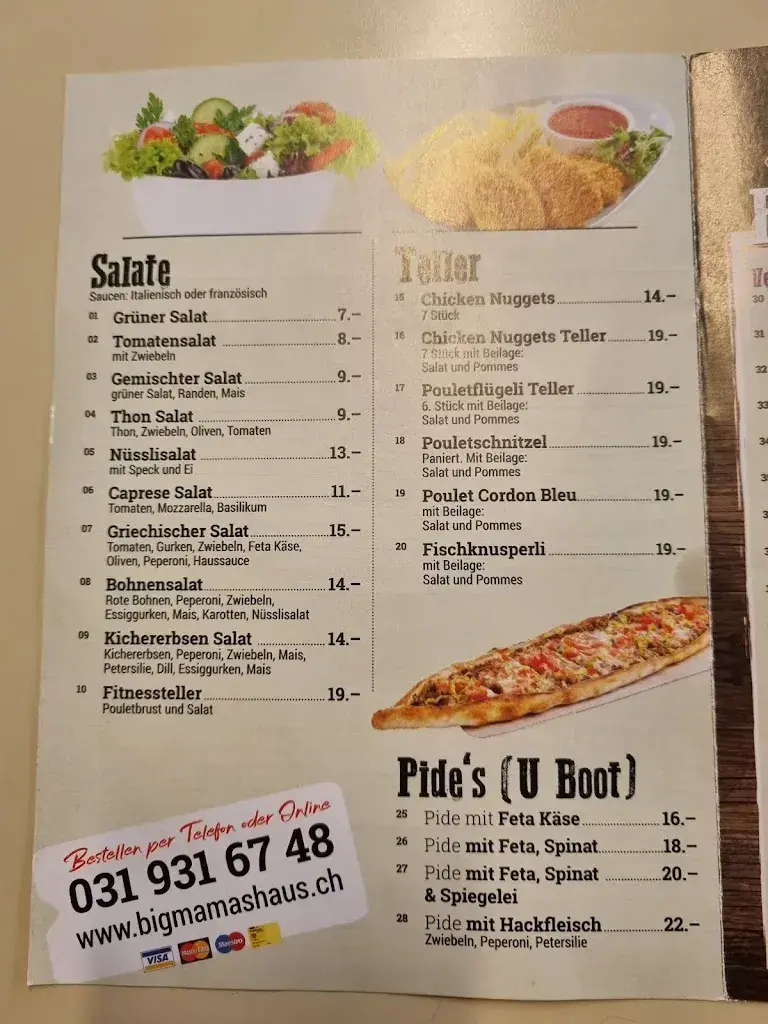 Big Mama's Haus restaurant in Ostermundigen