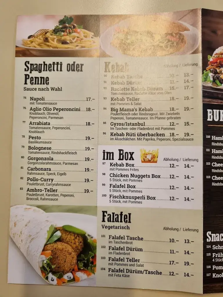 Menu_Big Mama's Haus_Ostermundigen_image_2
