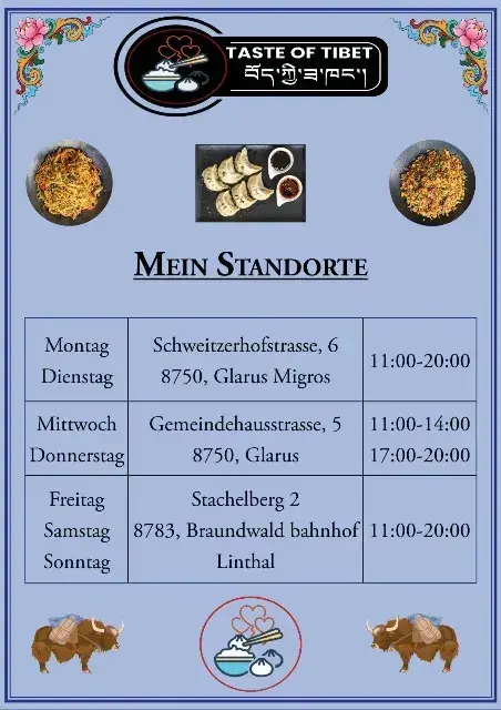 Taste of tibet ristorante a Glarus Süd