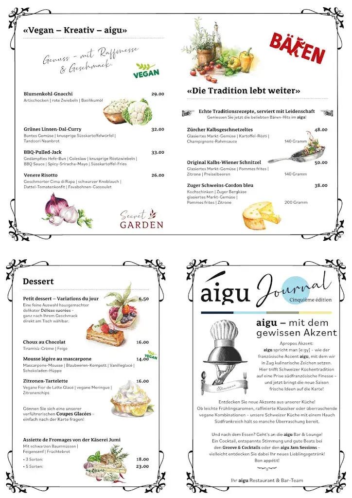 Menu_aigu Restaurant & Bar_Zug_image_2