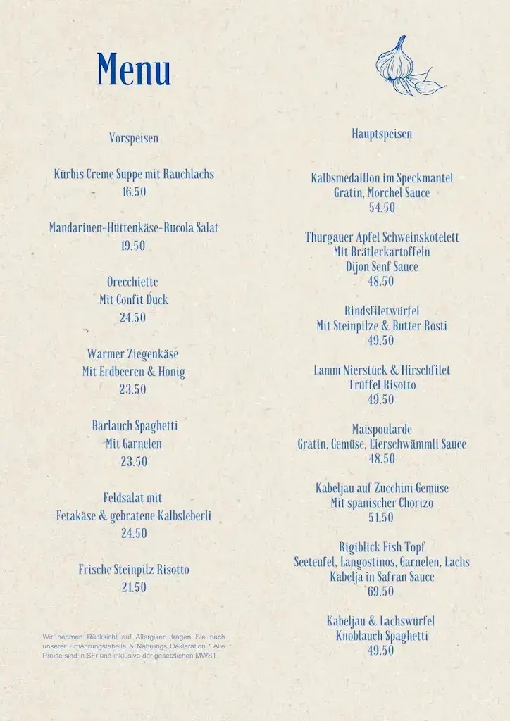 Restaurant Rigiblick restaurant à Oberwil bei Zug