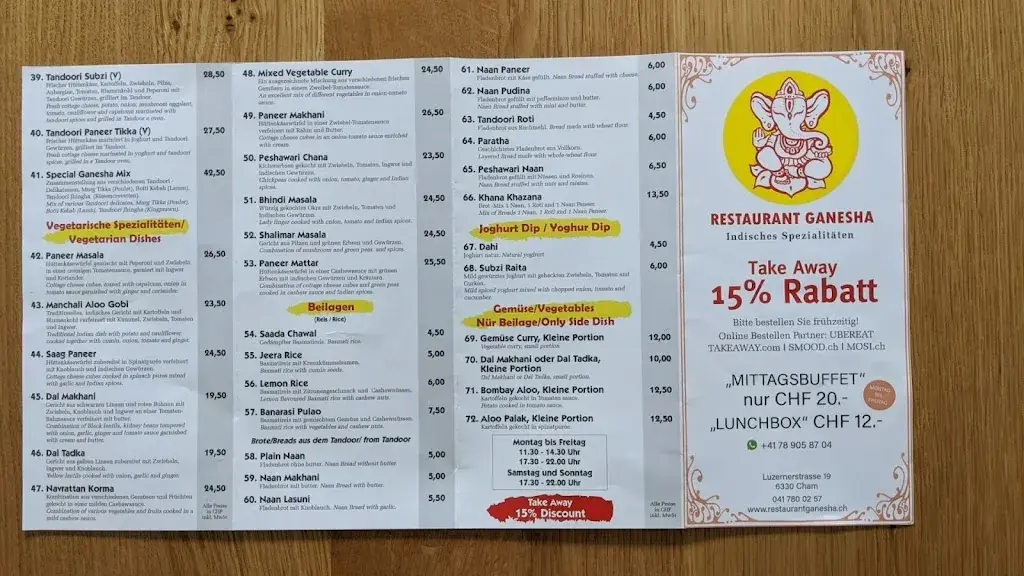 Menu_Restaurant Ganesha_Cham_image_3