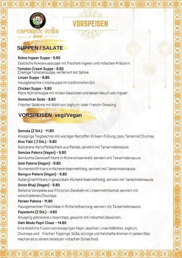 Menu_Namaste India - Indian Restaurant_Bern_image_3