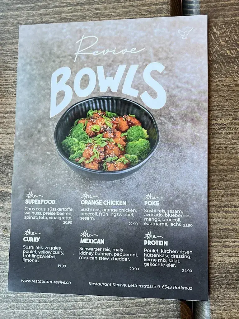 Menu_Restaurant Revive & Take Away_Rotkreuz_image_4