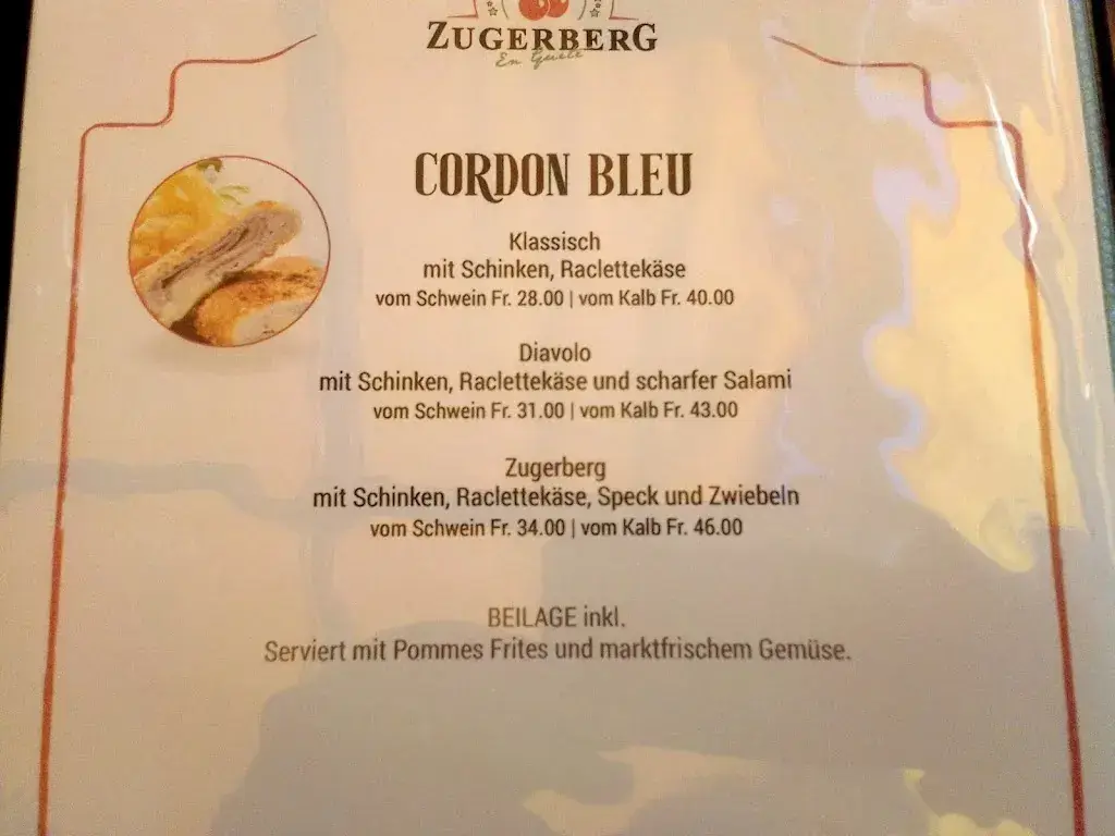 Restaurant Zugerberg_Zug_menu_image_1