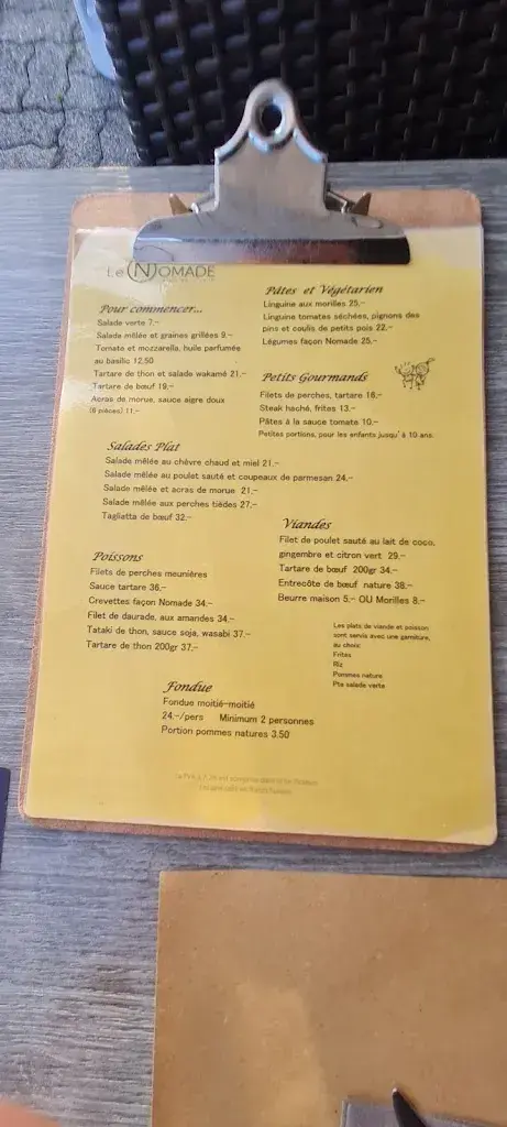 Restaurant Le Nomade_Estavayer-le-Lac_menu_image_1