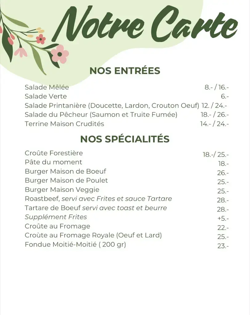 Buffet de la Gare_Estavayer-le-Lac_menu_image_1