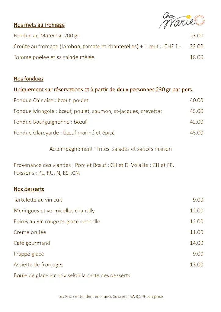 Restaurant du Tennis Chez Marie_Granges-près-Marnand_menu_image_1