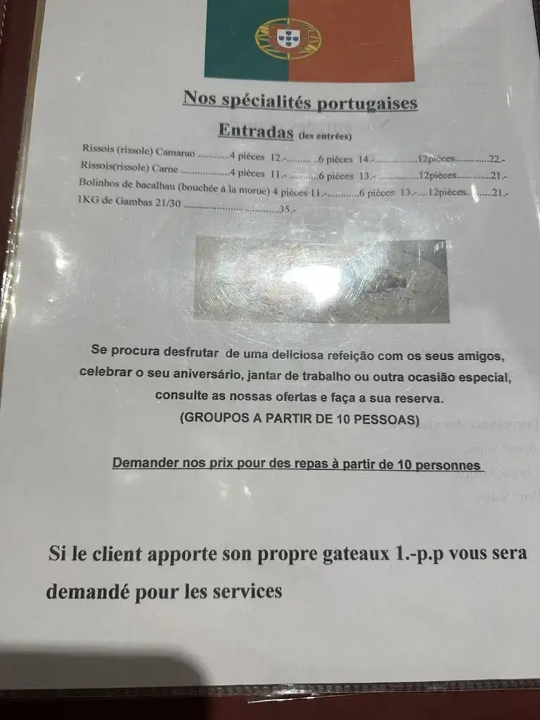 Café-restaurant Le lion d’or Pires Fernanda_Les Montets_menu_image_1