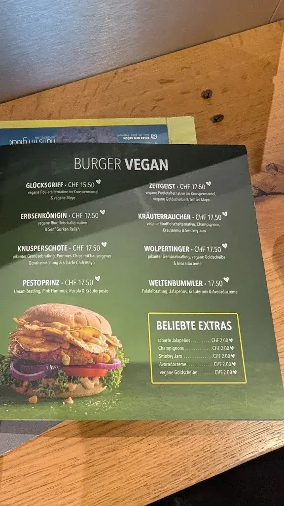 Menu_HANS IM GLÜCK - BERN Gümligen_Muri bei Bern_image_1