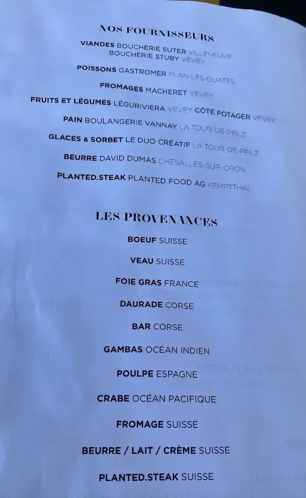 KJU restaurant à Vevey