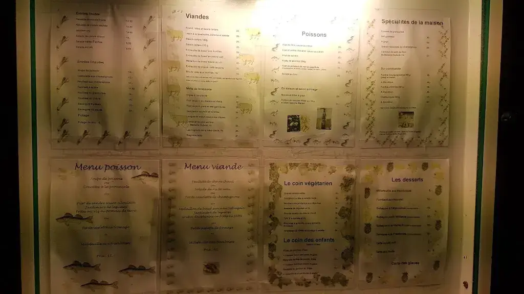 Menu_Restaurant Au Cerf d’or_Forel (Lavaux)_image_1