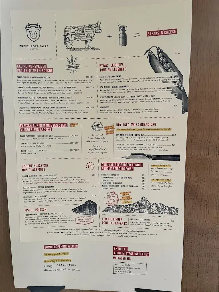 FREIBURGER FALLE Steaks & Cheese_Murten_menu_image_1