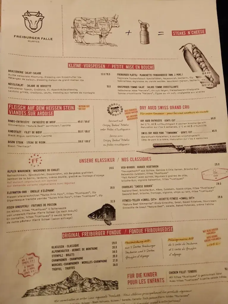 Menu_FREIBURGER FALLE Steaks & Cheese_Murten_image_4