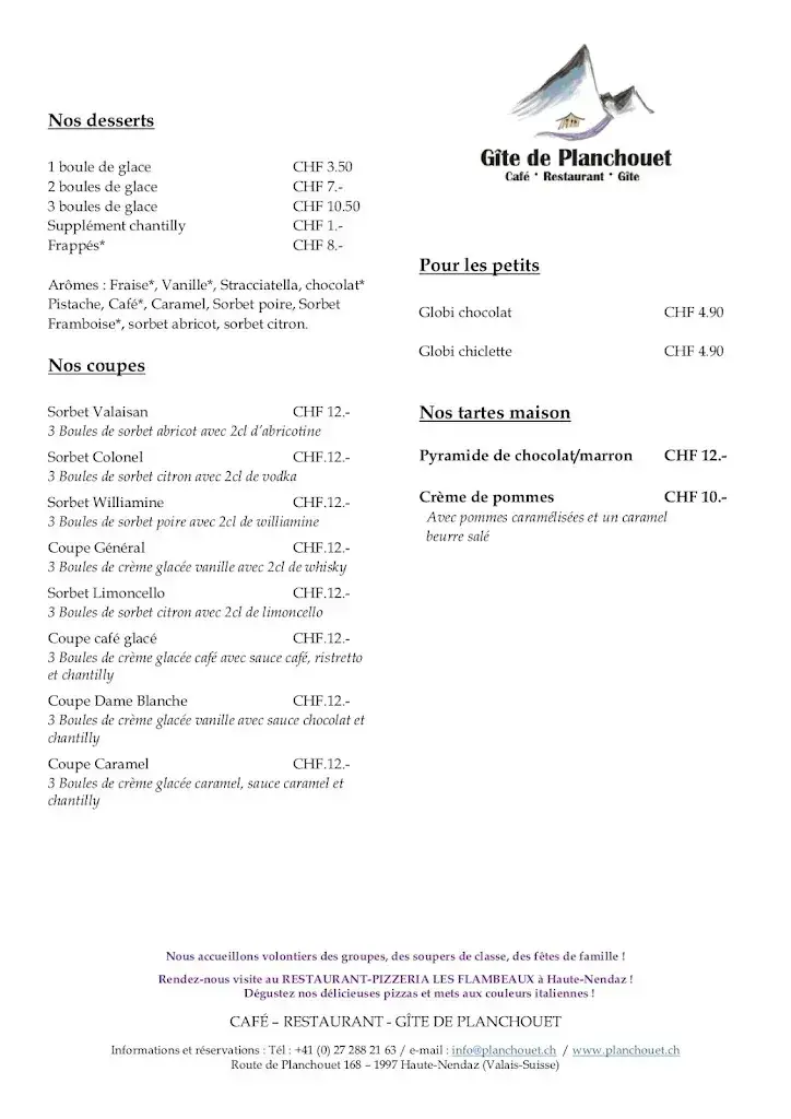 Menu_Restaurant et Gîte de Planchouet_Haute-Nendaz_image_4