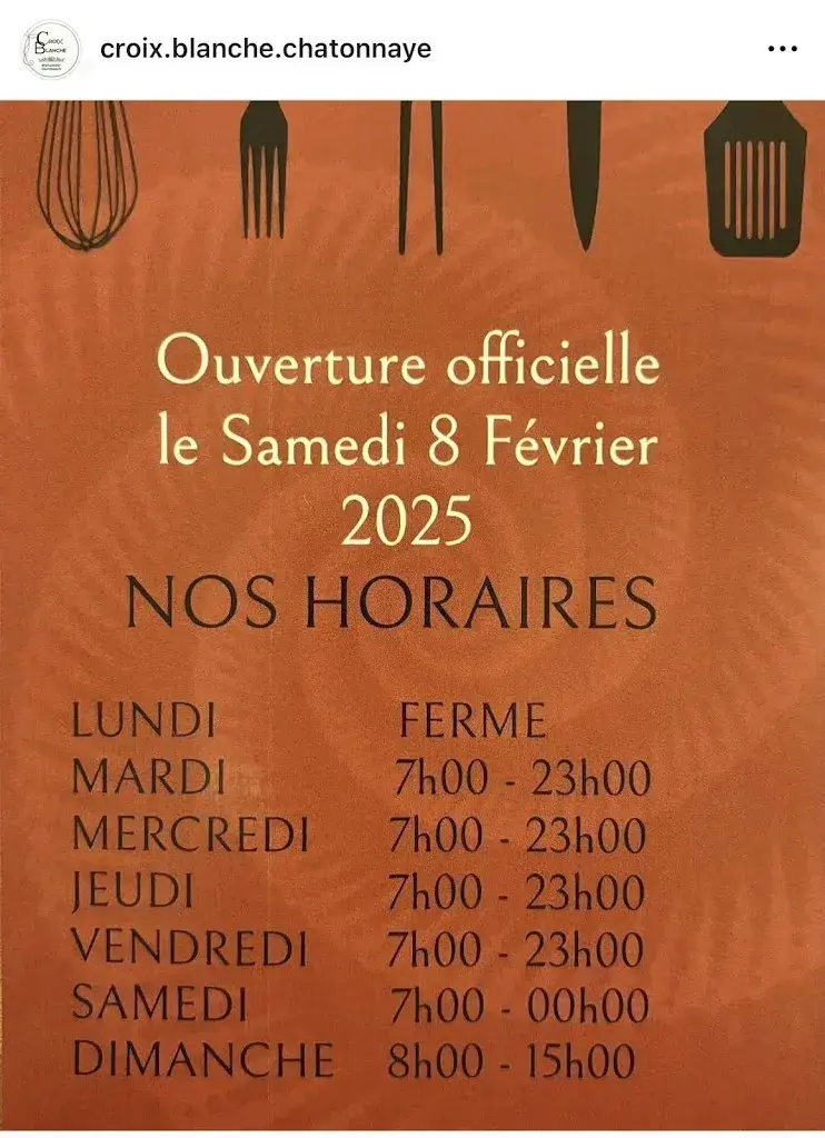 Restaurant de La Croix Blanche - Châtonnaye ristorante a Châtonnaye