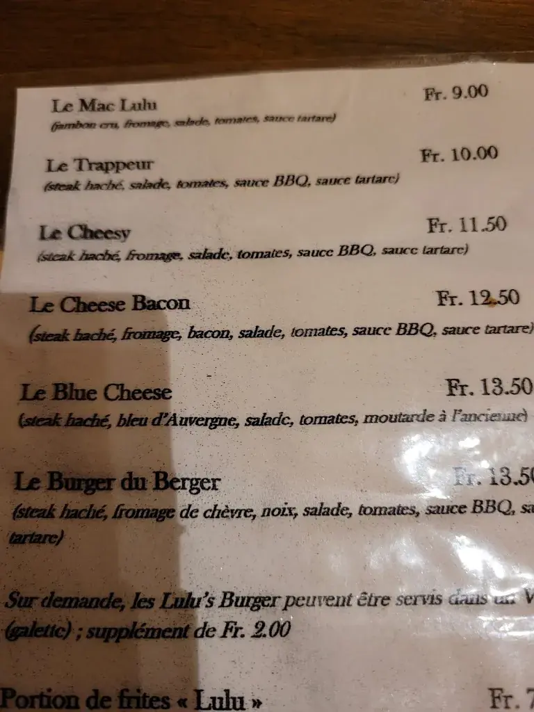 Big Horn Saloon_Mézières_menu_image_1