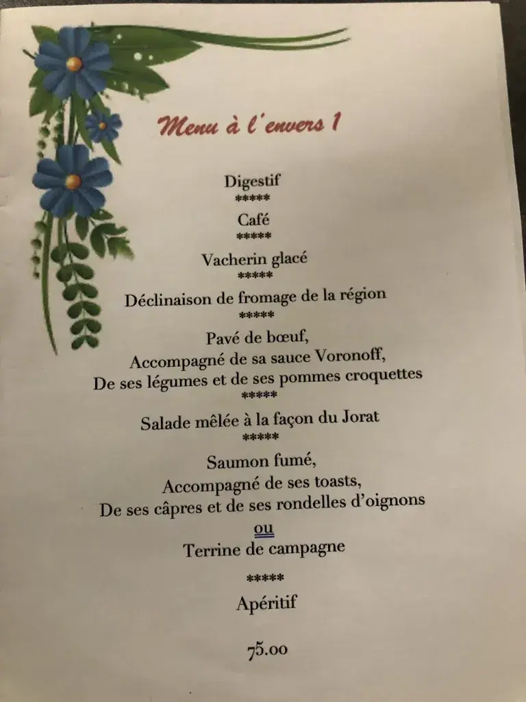 Menu_Restaurant du Jorat_Mézières_immagine_2