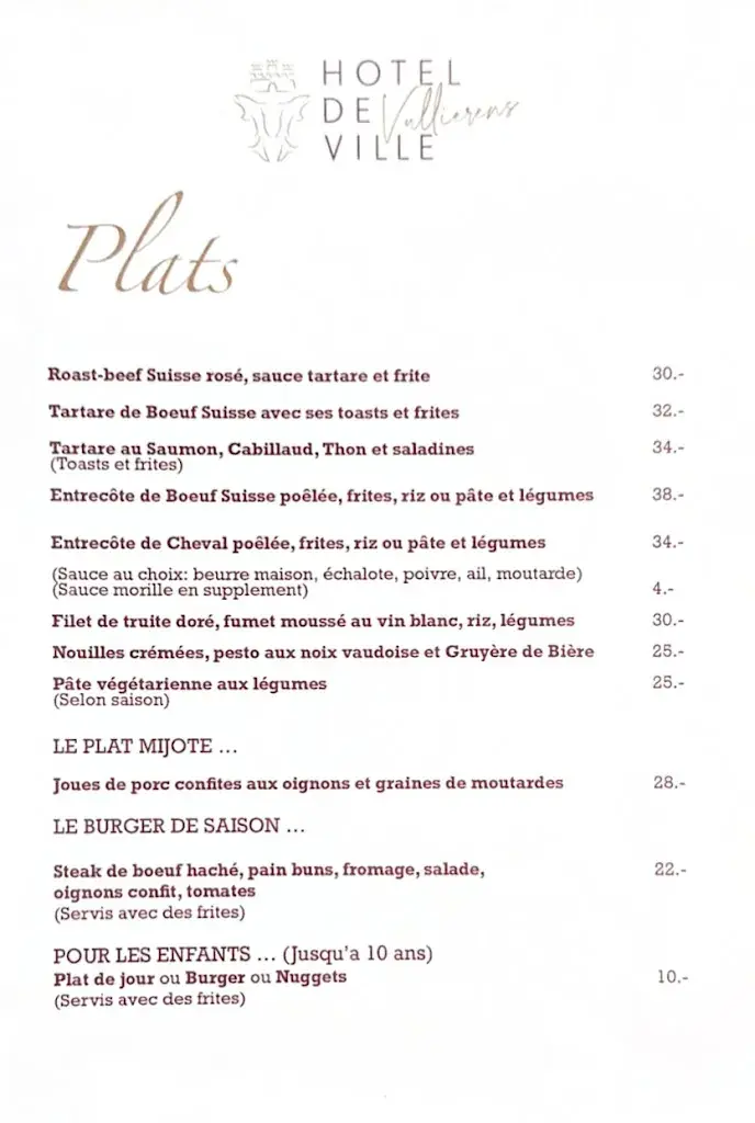 Restaurant Vullierens_Vullierens_menu_image_1