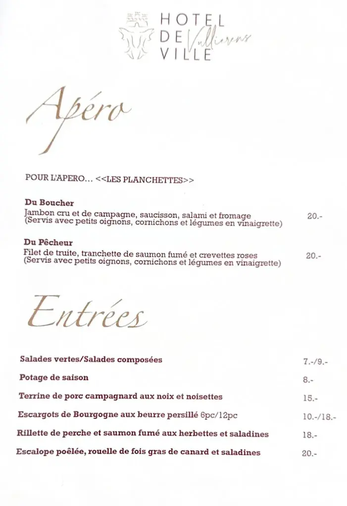 Menu_Restaurant Vullierens_Vullierens_image_2