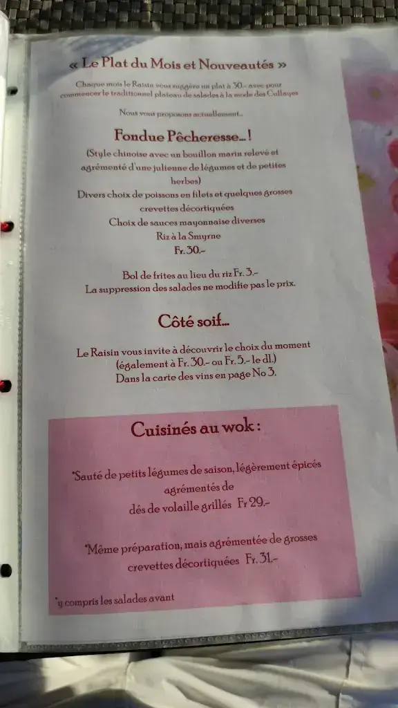 Menu_Café-Restaurant Le Raisin_Les Cullayes_image_4