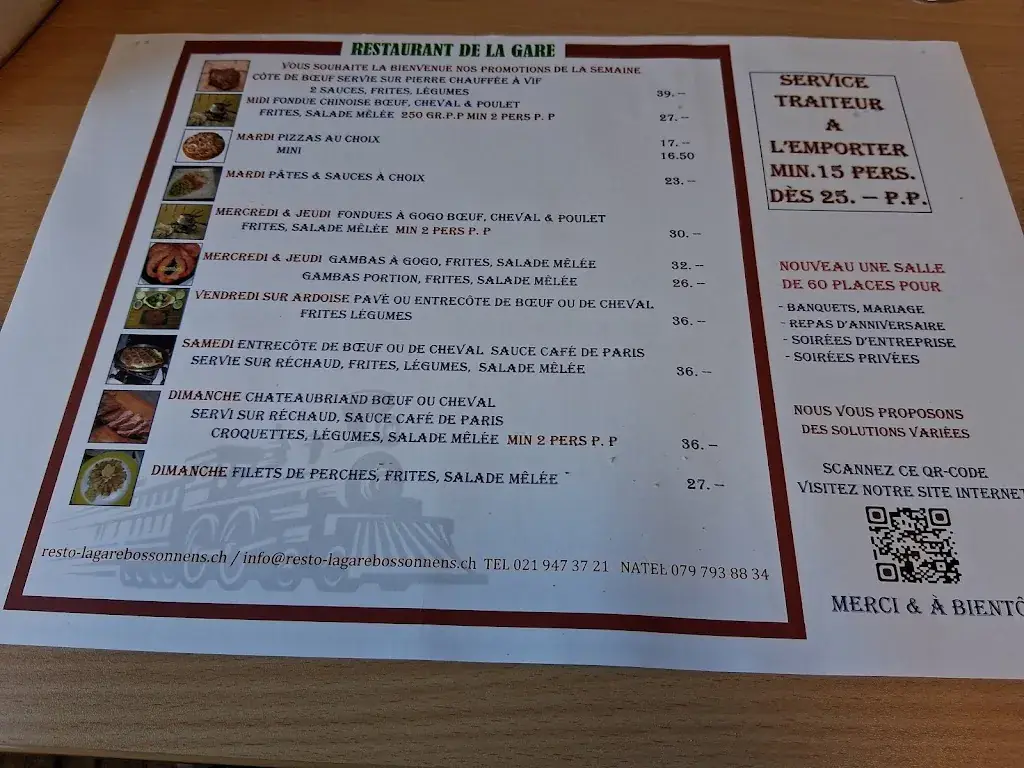 Menu_Restaurant de la Gare_Bossonnens_image_3