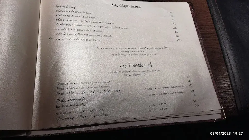 La Clef_Fribourg_menu_image_1