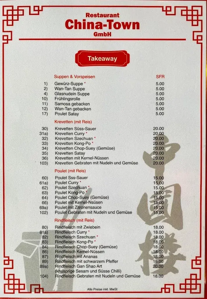 Menu_Restaurant China Town_Muri bei Bern_image_1