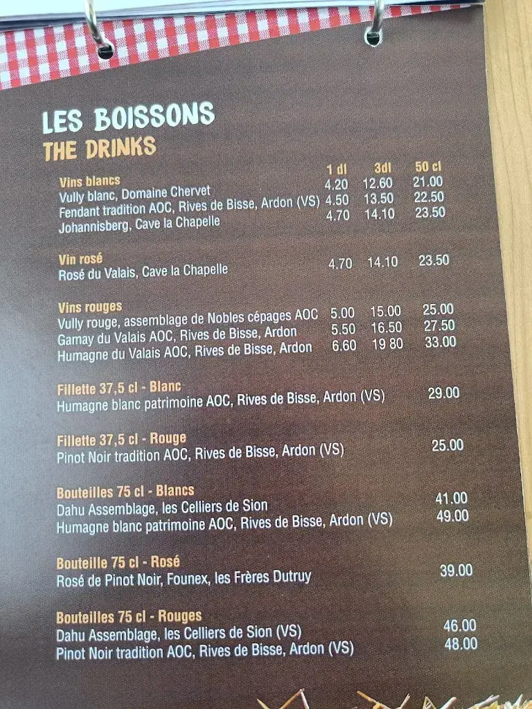 Menu_Fromagerie d'alpage de Moléson_Moléson_image_4