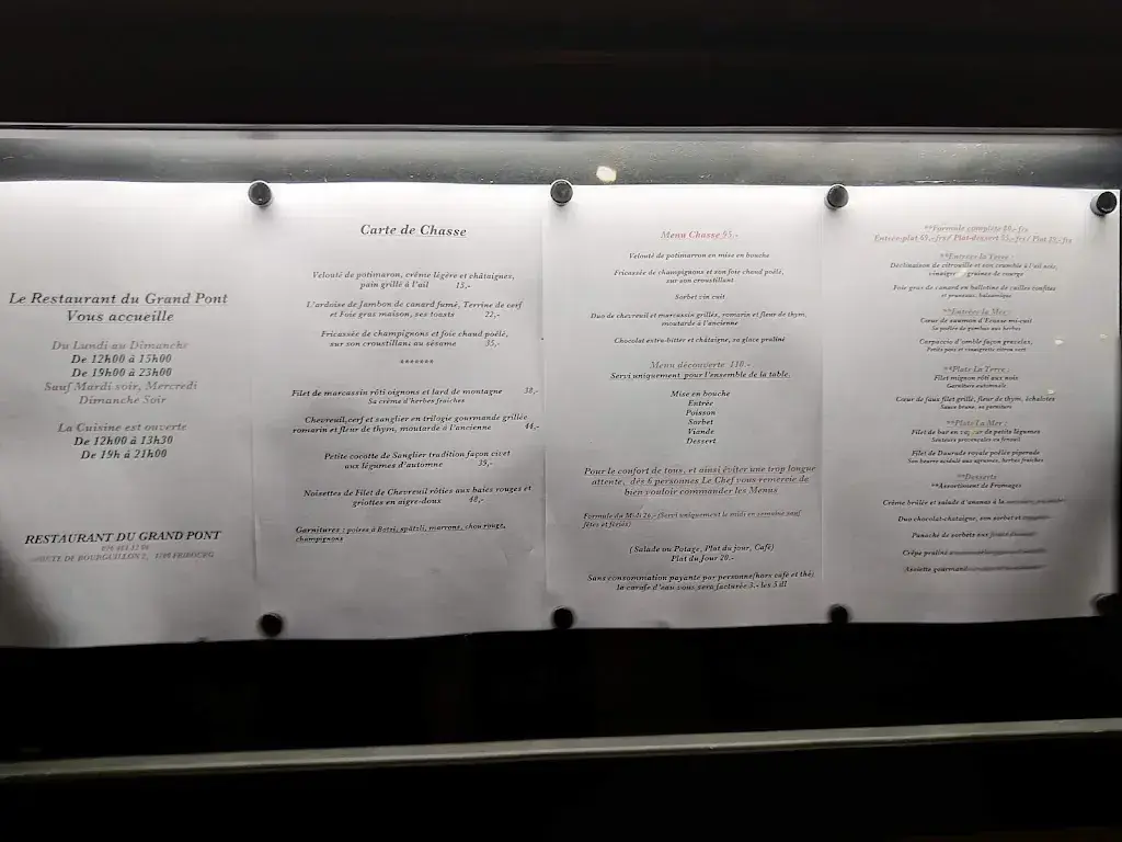Menu_Le Grand-Pont Brasserie & Restaurant_Fribourg_immagine_3