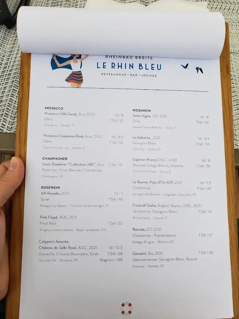 Menu_Le Rhin Bleu_Basel_immagine_2
