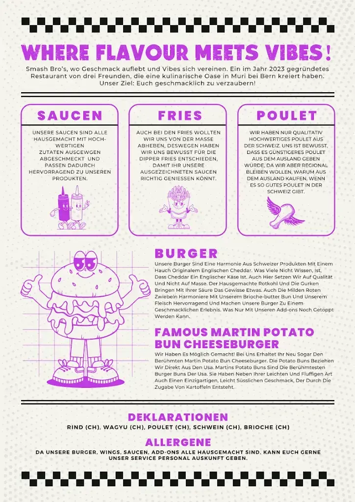 Menu_Smash Bro's Burger_Muri bei Bern_image_1