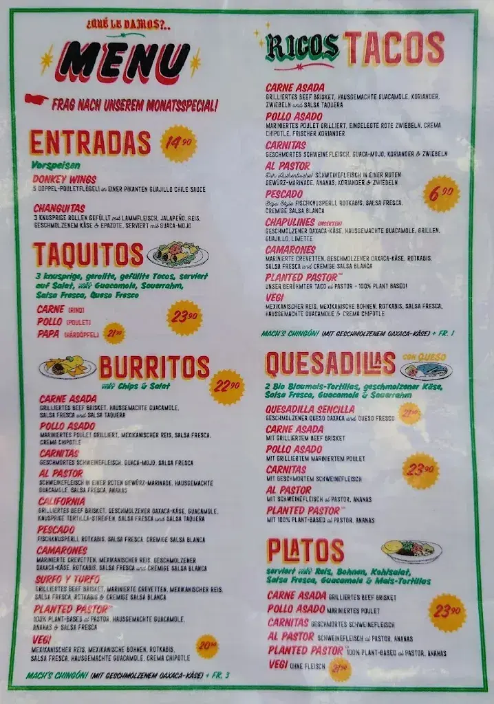 Menu_La Taqueria (Kreis 4)_Zürich_image_4