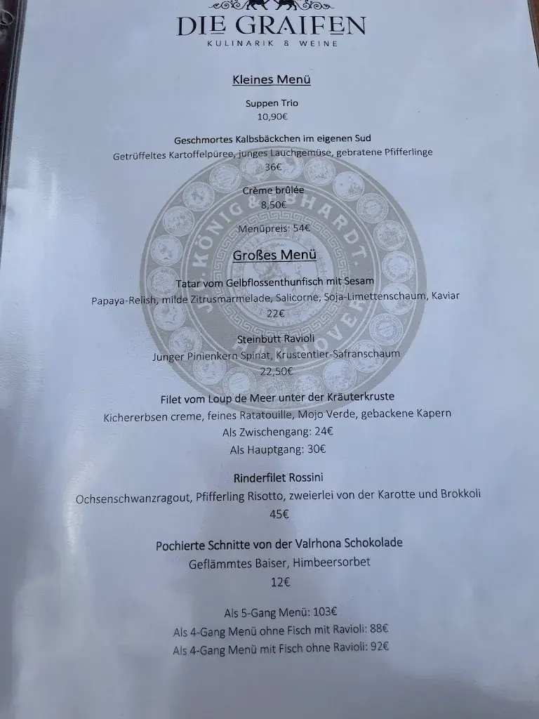 Menu_Die Graifen Kulinarik & Weine_Germany_image_2