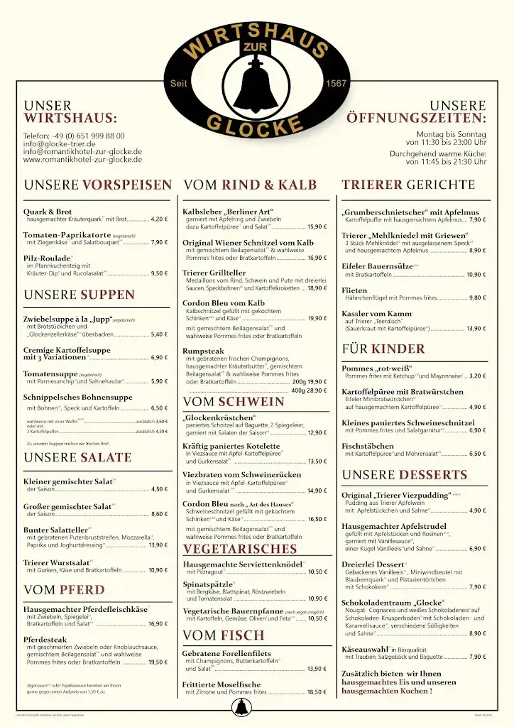 Menu_Wirtshaus Zur Glocke_Germany_immagine_1