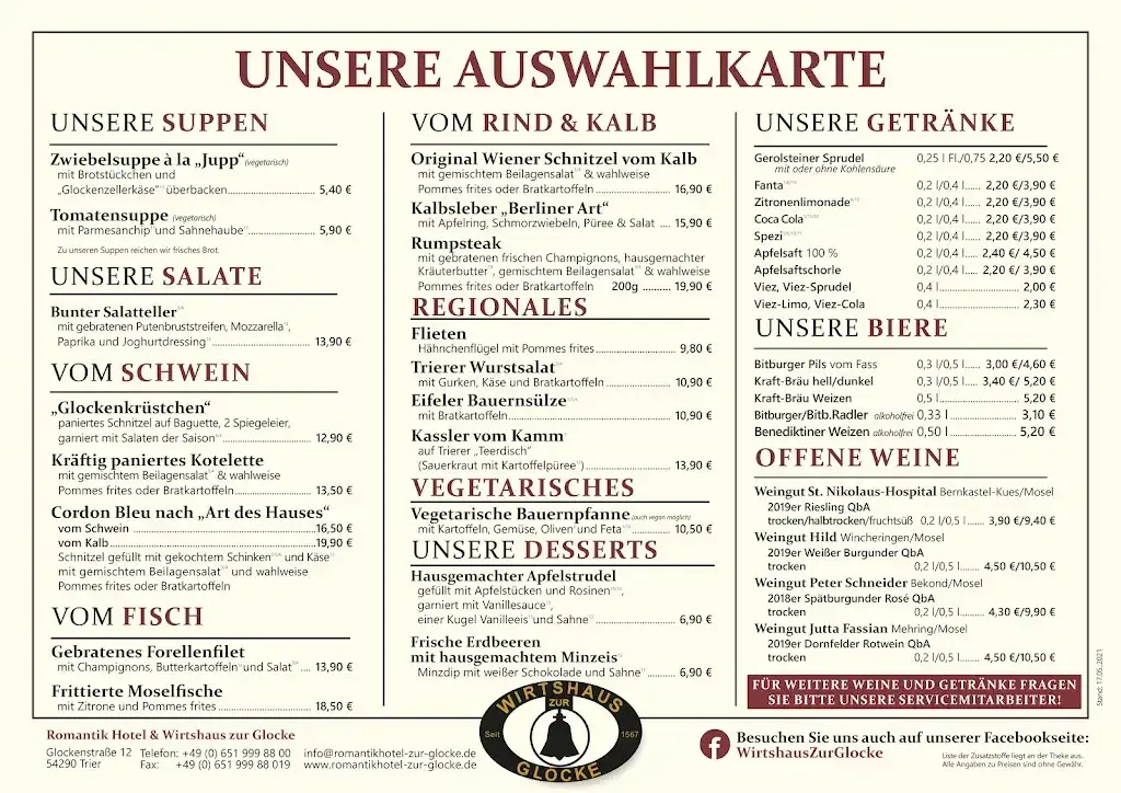 Menu_Wirtshaus Zur Glocke_Germany_immagine_2