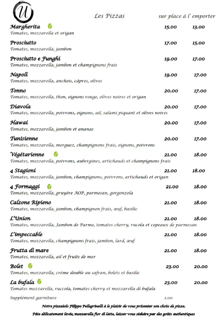 Restaurant de l'Union Sorens_Sorens_menu_image_1