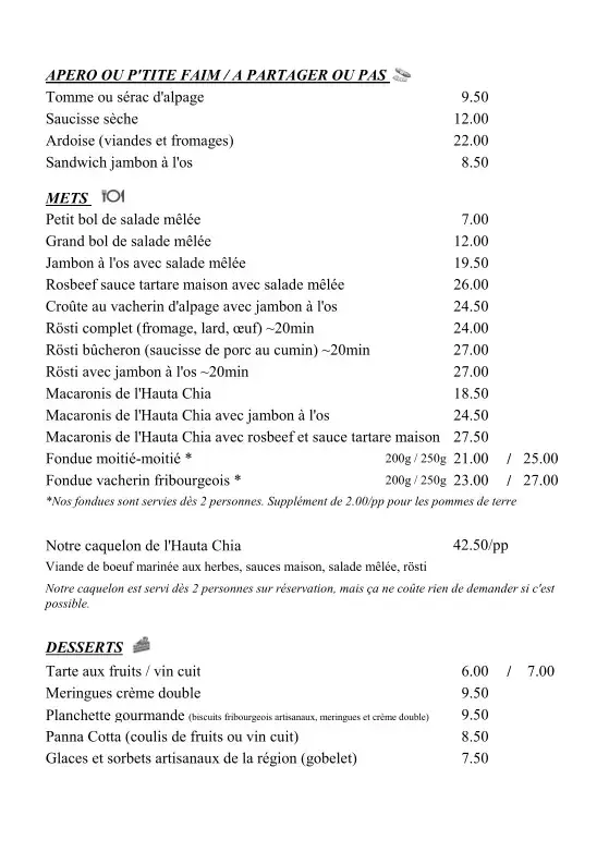 Buvette et gîte l'hautachia_Cerniat_menu_image_1