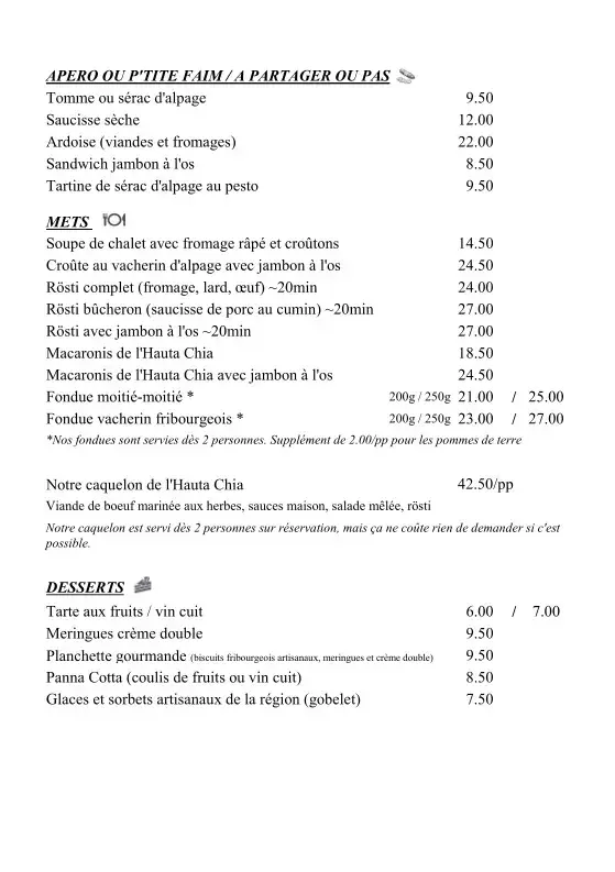 Menu_Buvette et gîte l'hautachia_Cerniat_image_2