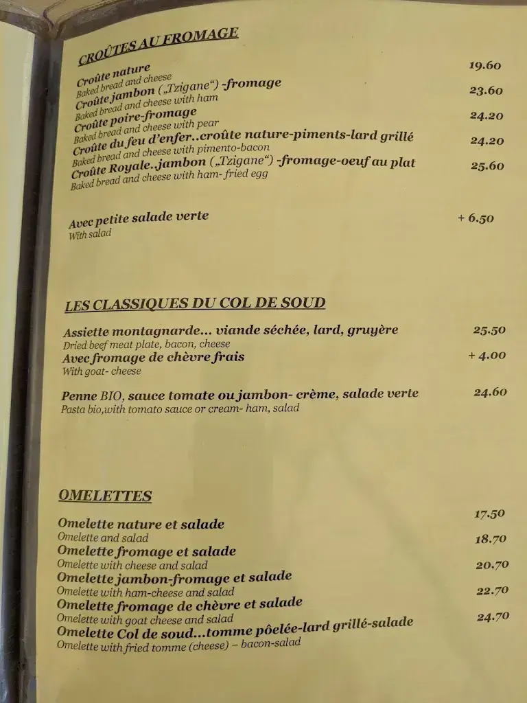 Restaurant-Auberge Col-de-Soud_Villars-sur-Ollon_menu_image_1