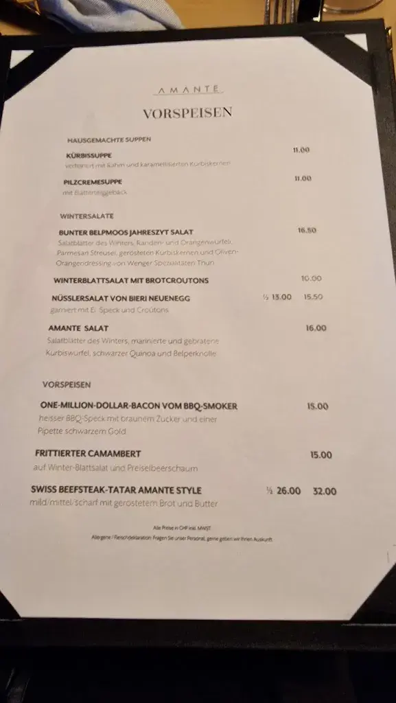 Menu_AMANTE Restaurant_Belp_image_3