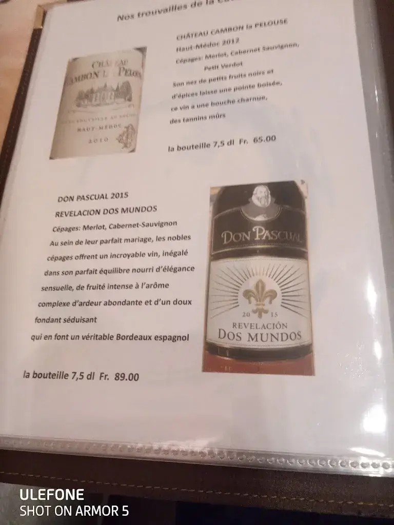 Menu_Restaurant Pizzerie Le Tiguelet_Belfaux_image_3