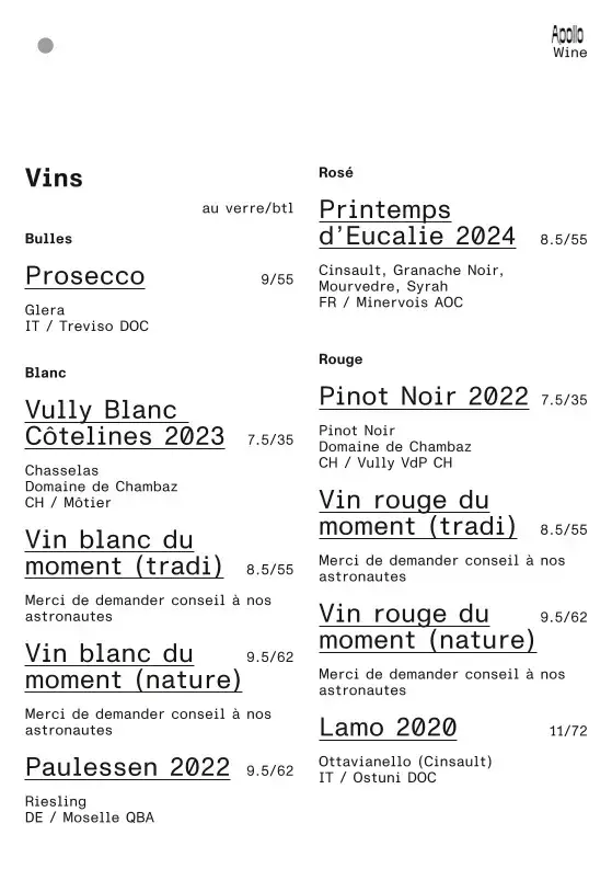 Menu_Apollo - Fribourg_Fribourg_image_4