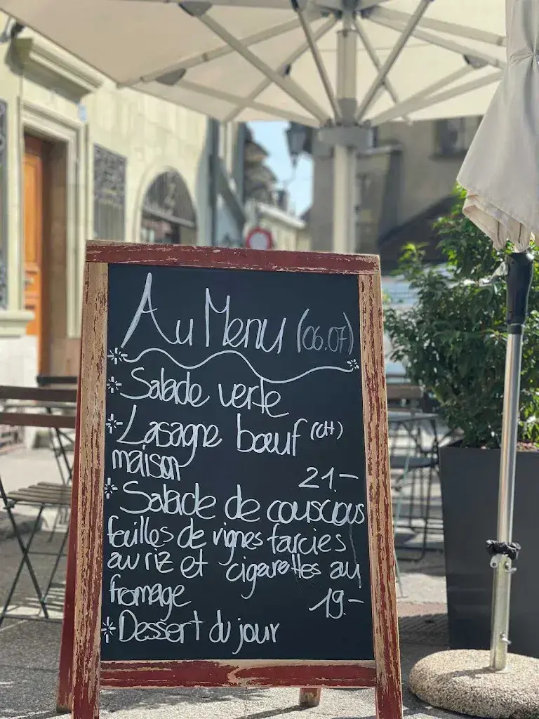 Menu_Café Restaurant Le Tunnel_Fribourg_image_4