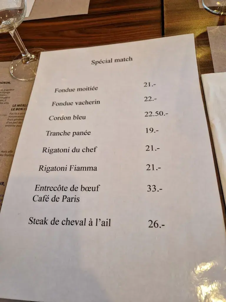 Restaurant Lavapesson restaurant in Granges-Paccot