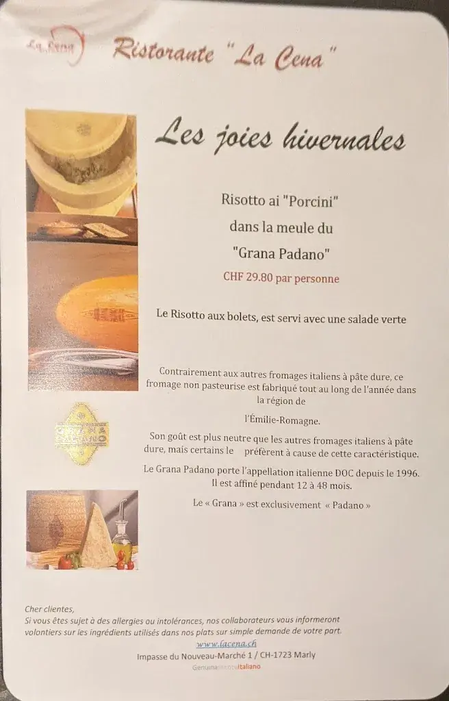 Ristorante la Cena_Marly_menu_image_1